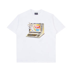 COMPUTER DATA T-SHIRT WHITE