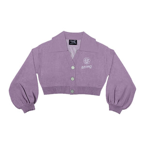 
            
                Load image into Gallery viewer, Purple Hoodie Lover Club Cardigan Purple Purple
            
        