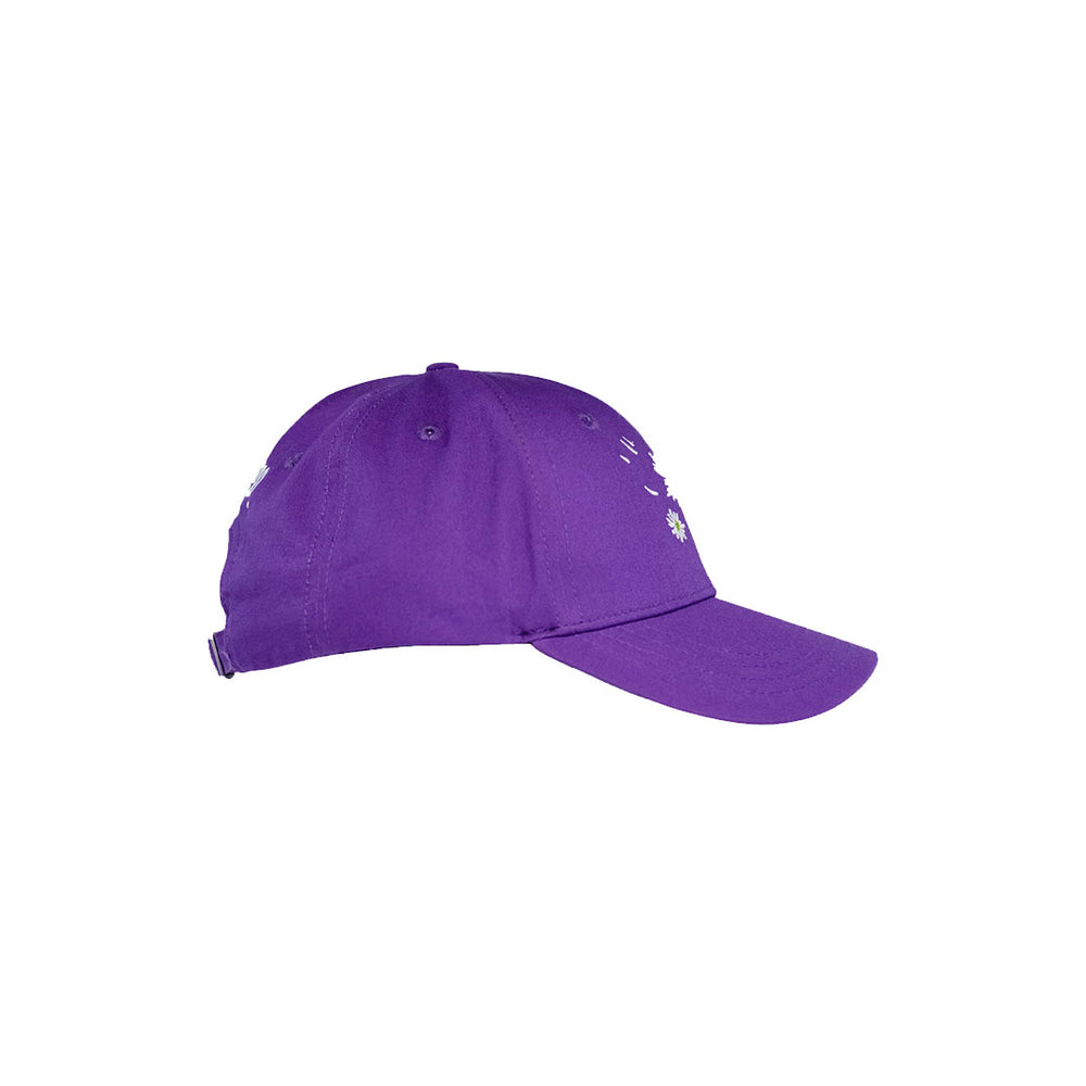 Purple Dandelion Baseball Cap Purple