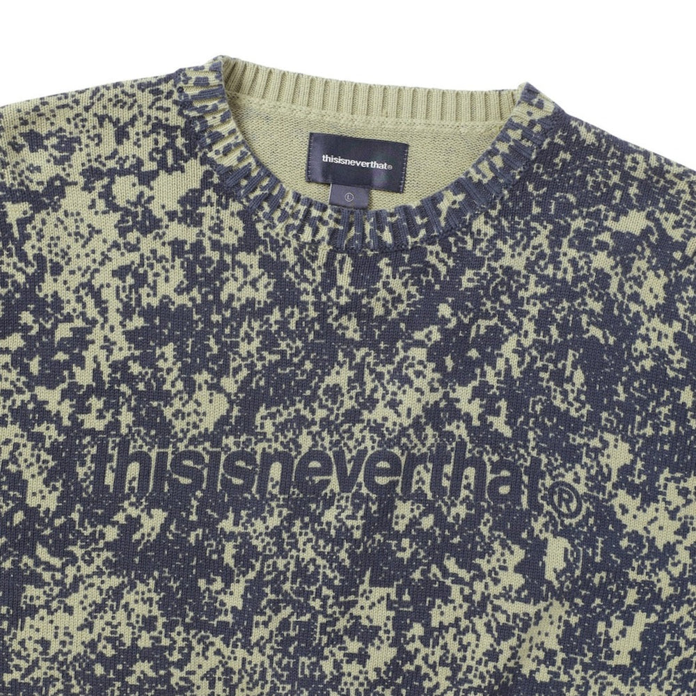 Pixel Sweatshirt Green/Navy