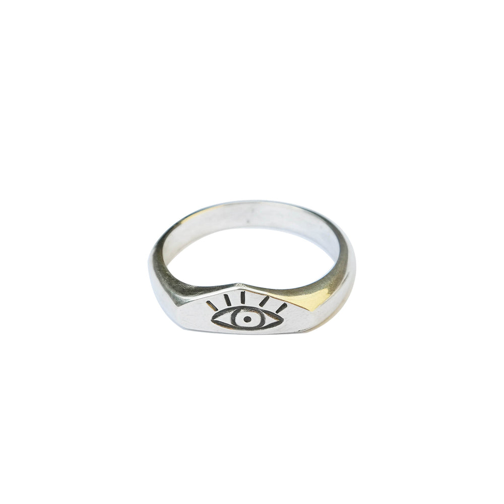 Thick Sght Ring Silver