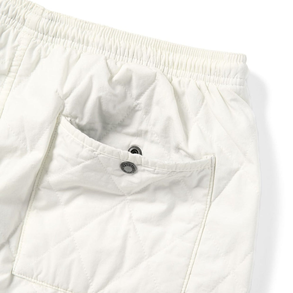 RS Quilted Pant Off White