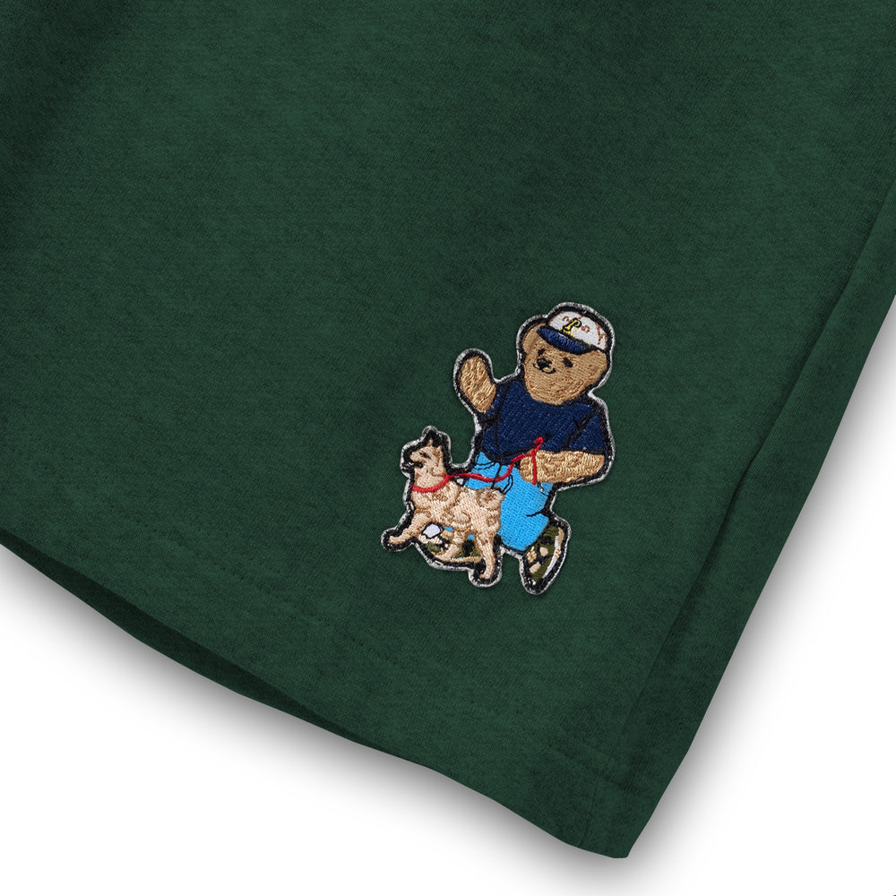 Stoned Bear Doge Short Pants Green