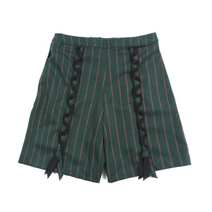 Braided Shorts Forest Green