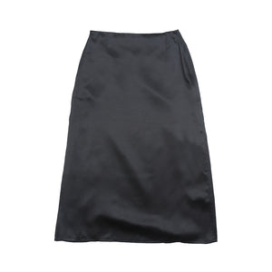 Double Slit Skirt Black