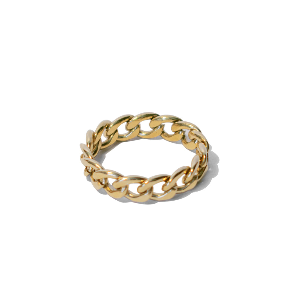 
            
                Load image into Gallery viewer, Cuban Gold Ring
            
        