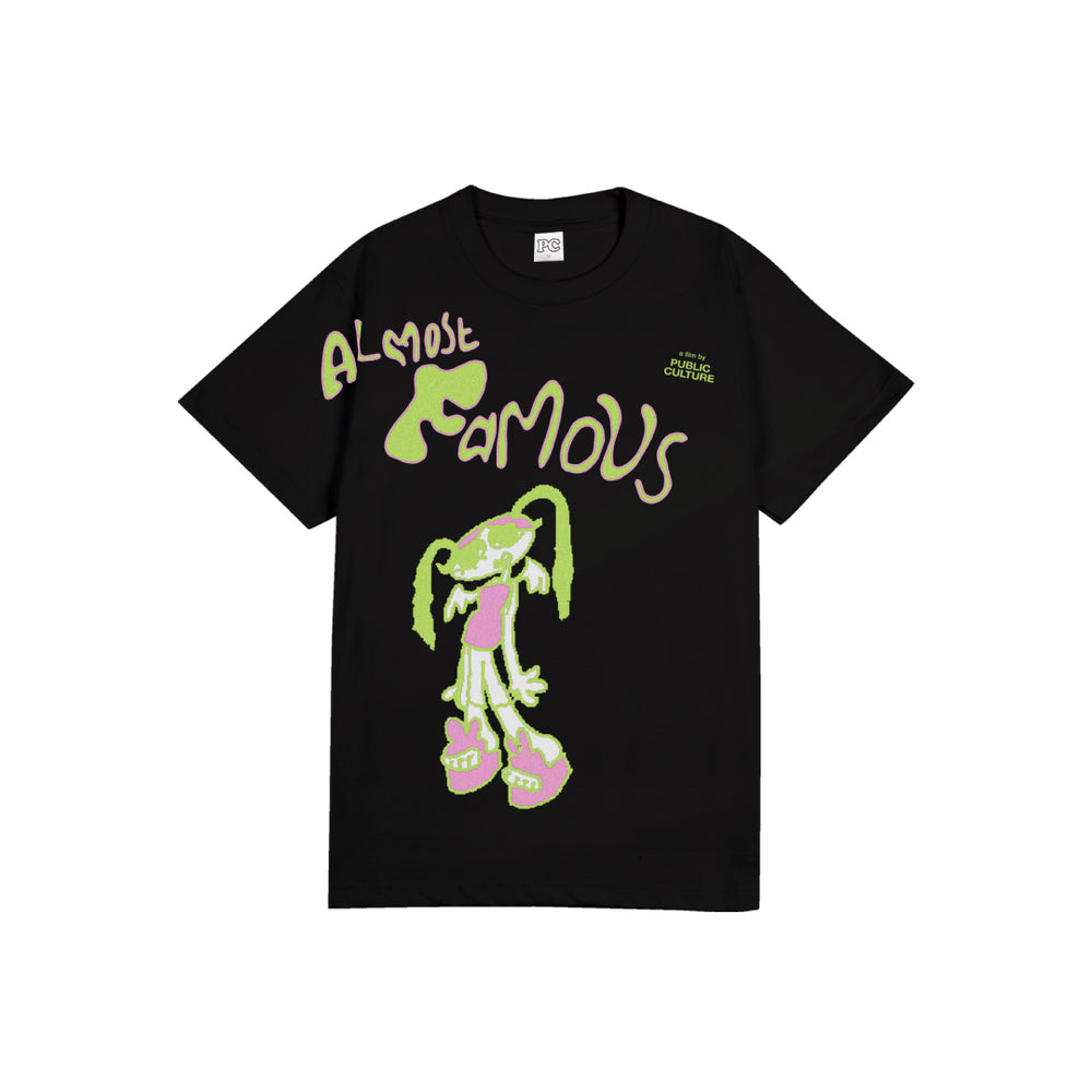 Almost Famous Tee Black