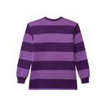 Almost Famous Long Sleeve Stripe Tee Dark Purple / Purple