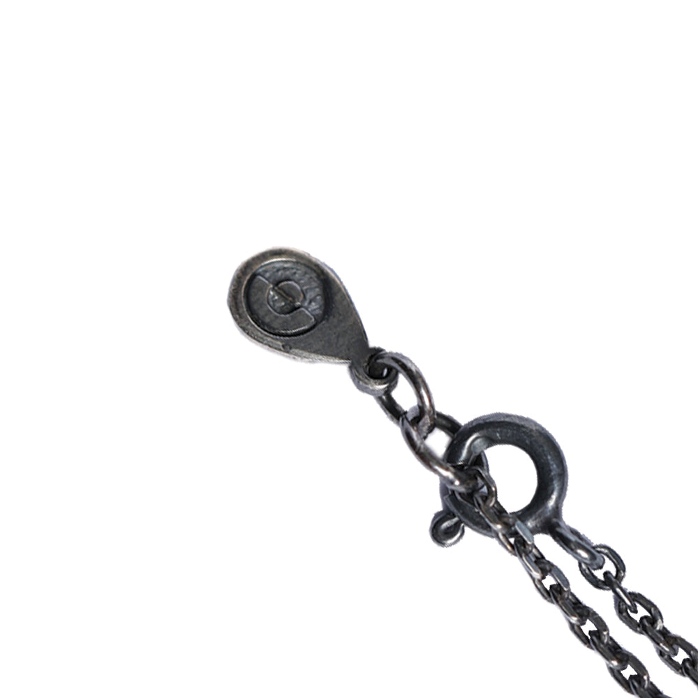 Love Kills Necklace Vintage Oxid Ss