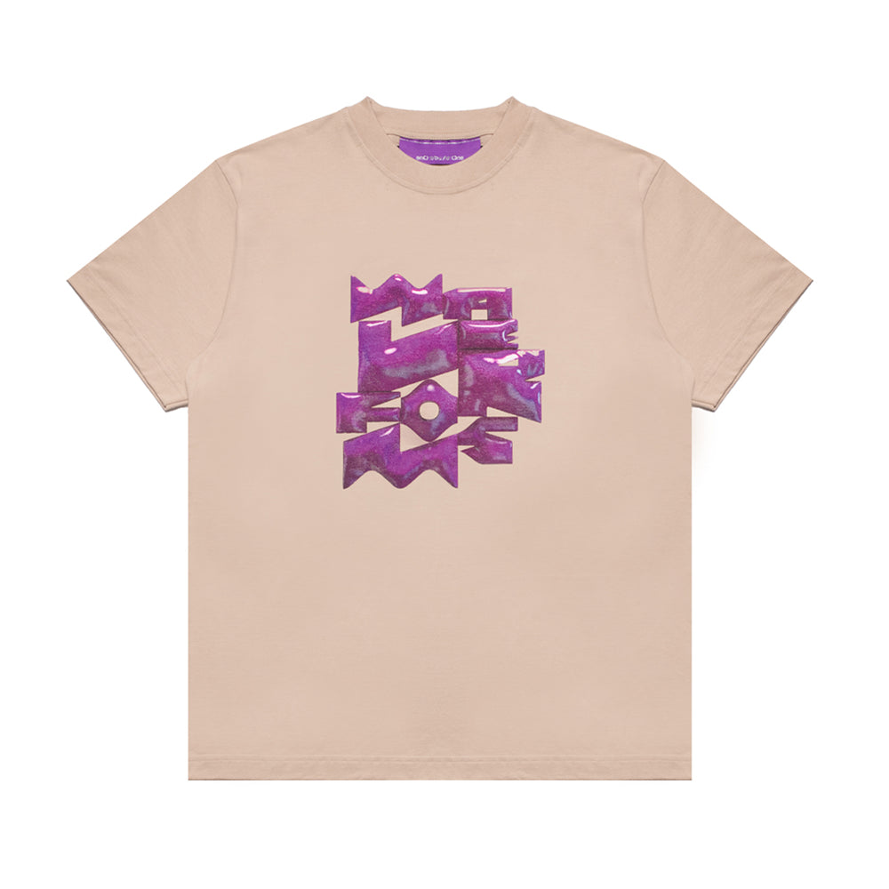 Waveform Graphic Tee Dark Beige