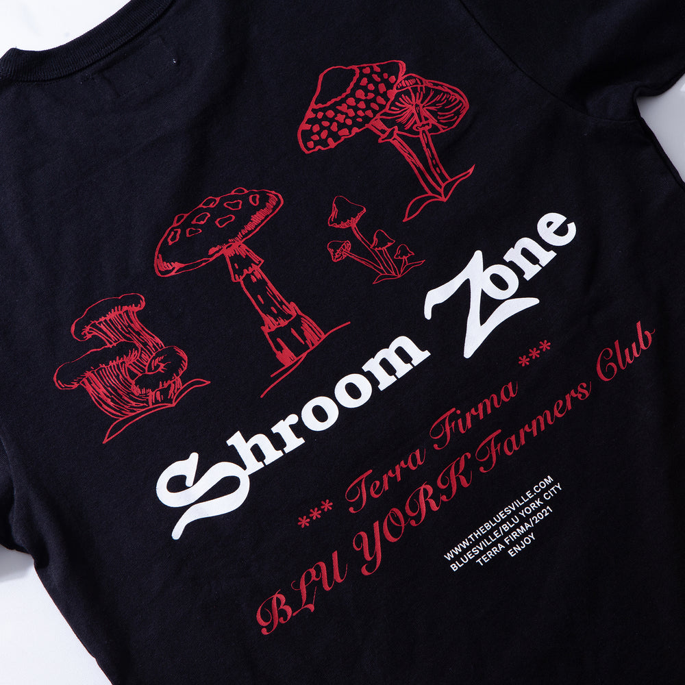 Shroom Zone Outline Black