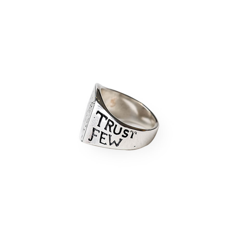
            
                Load image into Gallery viewer, Love all signet ring Silver
            
        