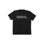 MORAL Metal Logo T-Shirt Black