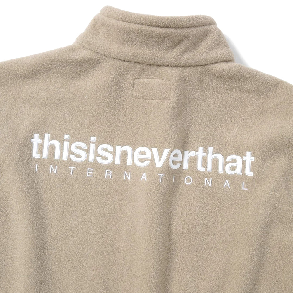 INTL. Fleece Jacket Beige