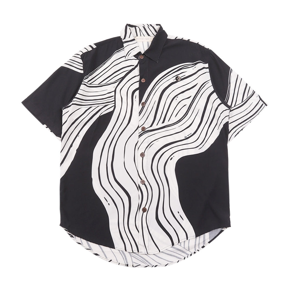 Atlas Shirt Black/White