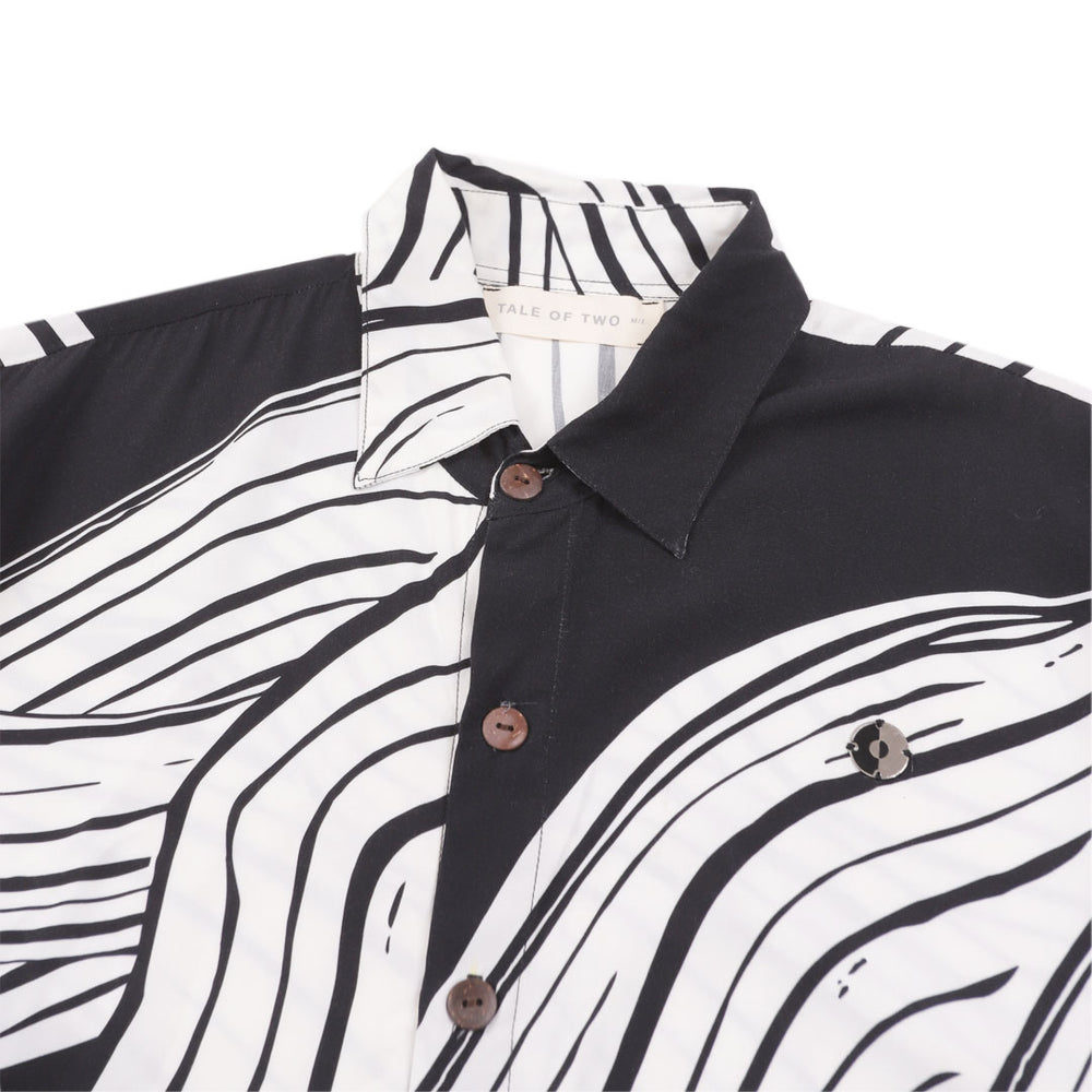 Atlas Shirt Black/White