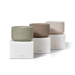 Totemadista Bundle Pack Scented Soy Candle White, Brown, & Green