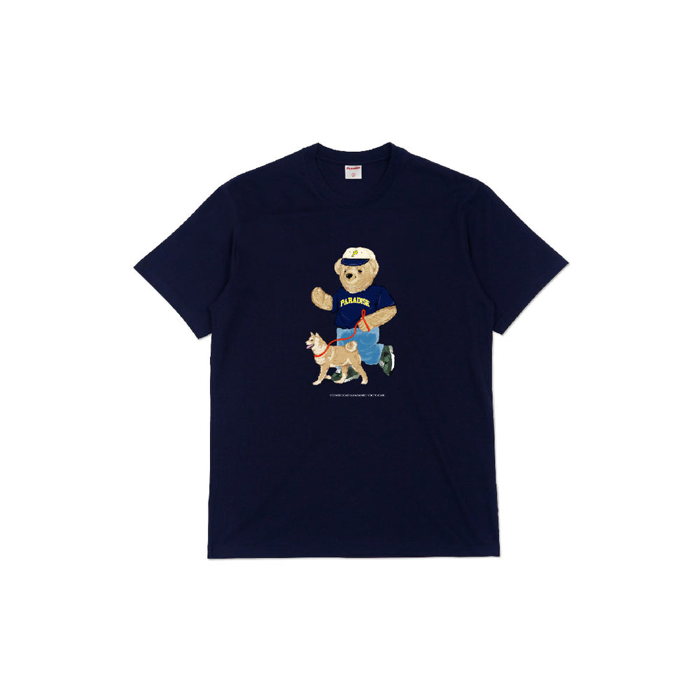 Stoned Bear Doge Tee Black