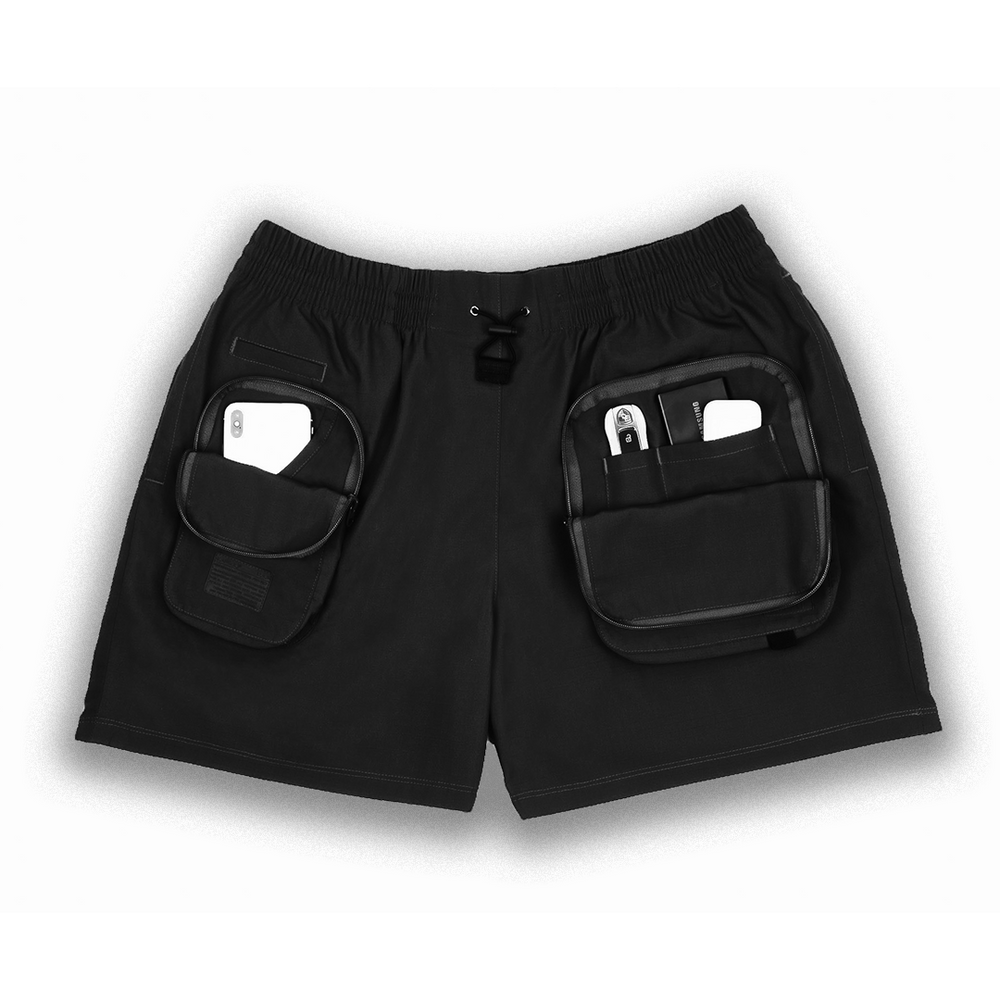 U.A.P Black Tech Shorts Black