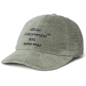 Wide Wale Cord Cap Sage