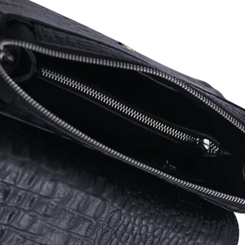 
            
                Load image into Gallery viewer, Cassels Croc Black
            
        