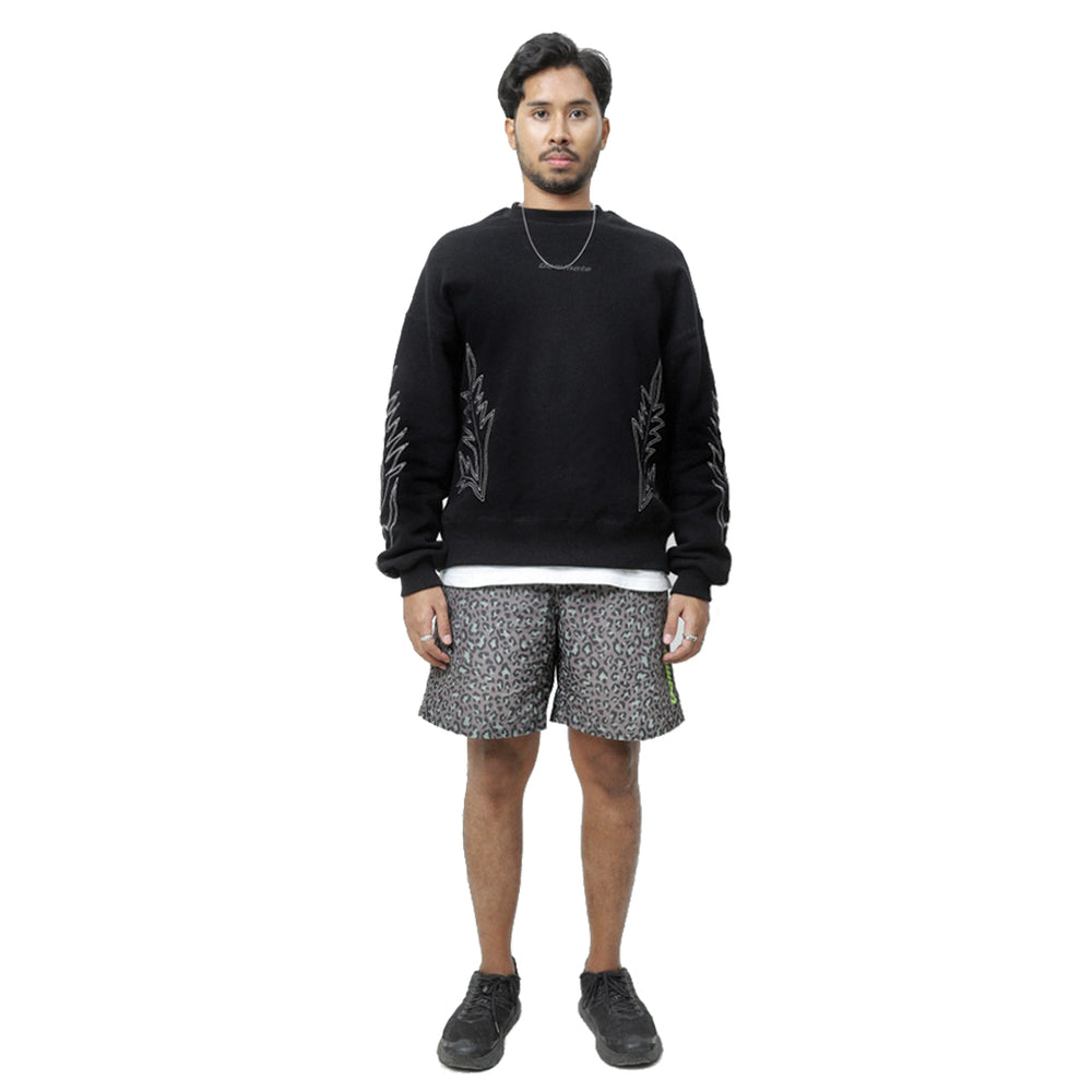 Western Stitch Crewneck Black