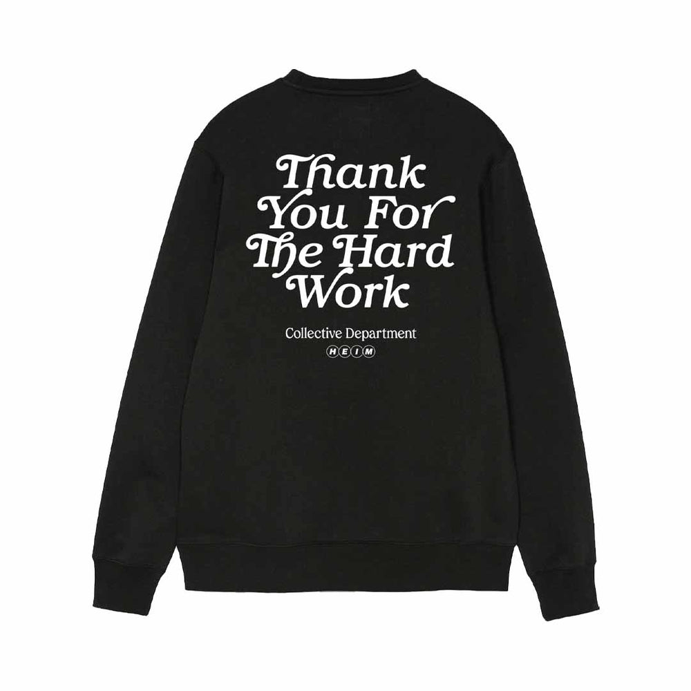 
            
                Load image into Gallery viewer, Thank You Black Sweatshirt
            
        