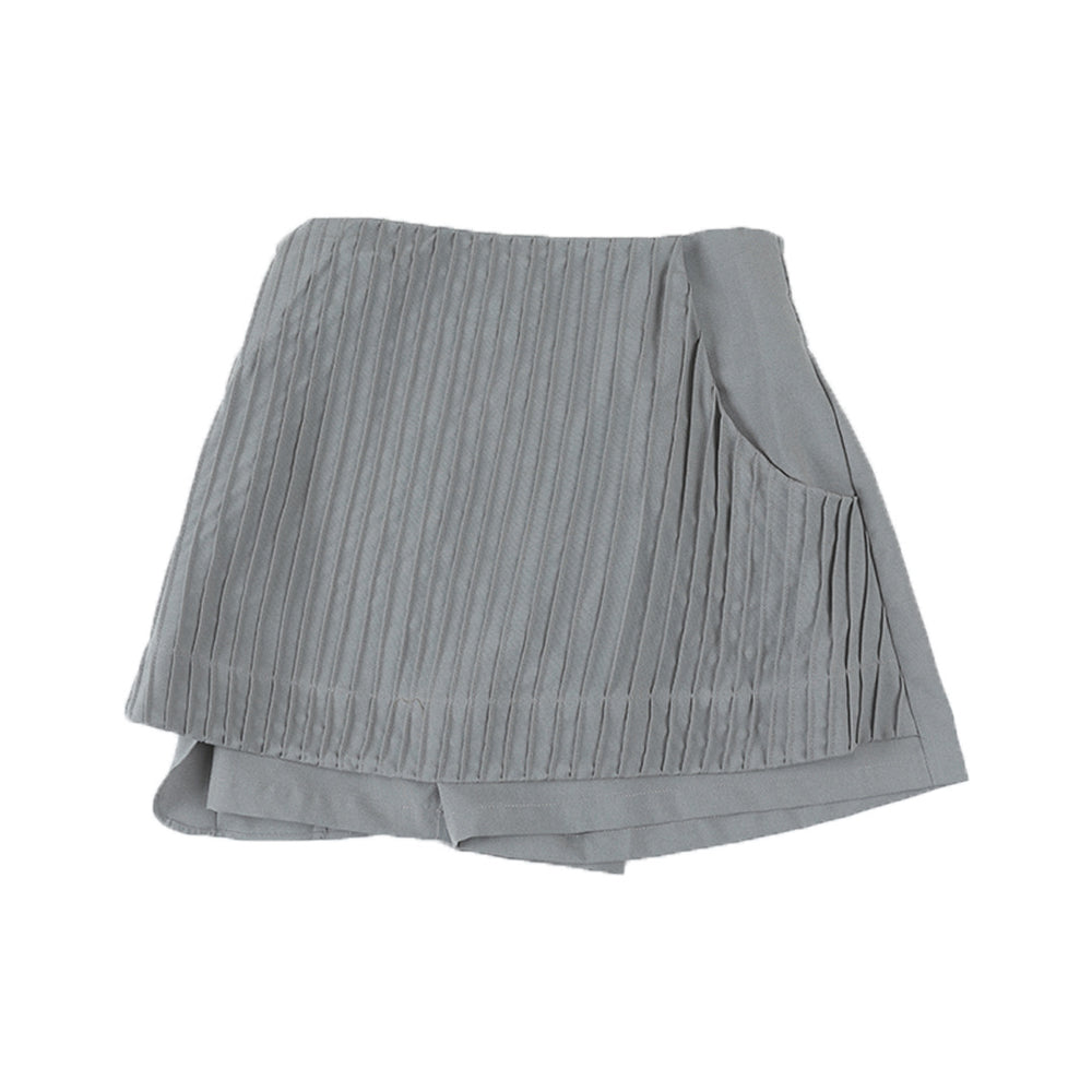 Show Pleated Skort Grey