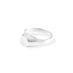 Petite Signet Ring Silver