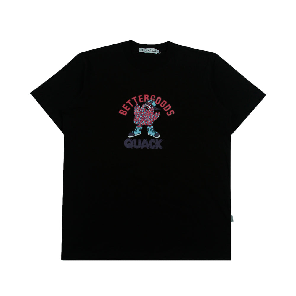 
            
                Load image into Gallery viewer, Quack Magenta Tee Black
            
        