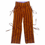 Kayu Manis Trousers Dark Orange Stripes