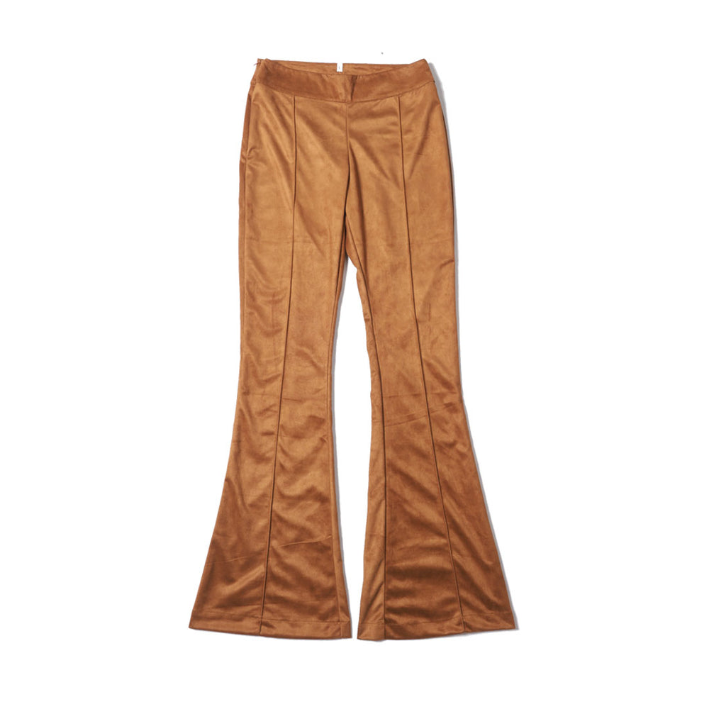 Flare Trousers Caramel